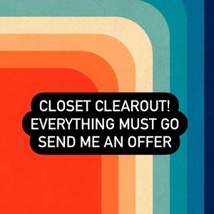 All reasonable offers accepted!